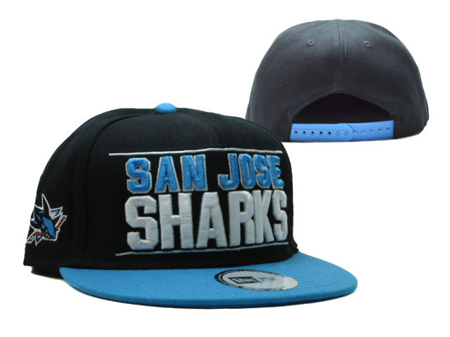 San Jose Sharks Snapback Hat SF